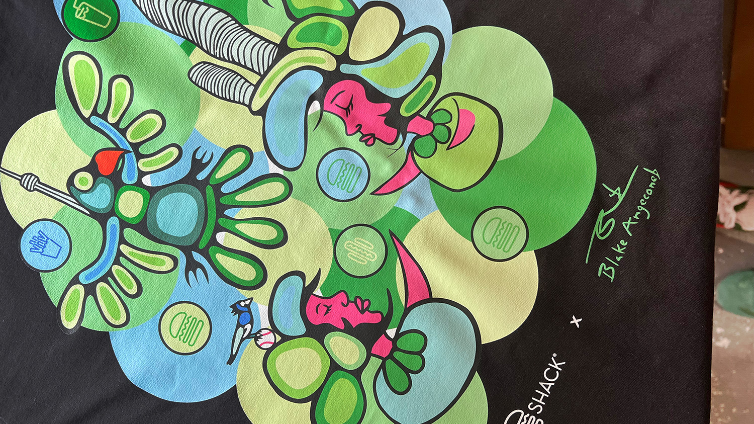 direct to garmenting printing for shake shack