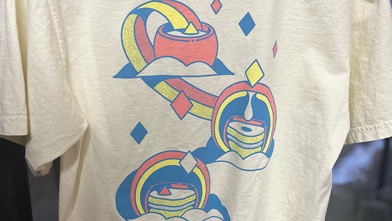 screen print design with half tones