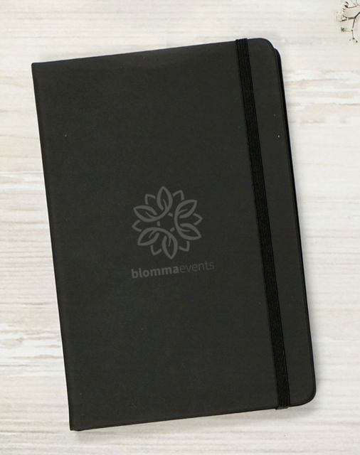 Link to popular quality notebook to customize with logo