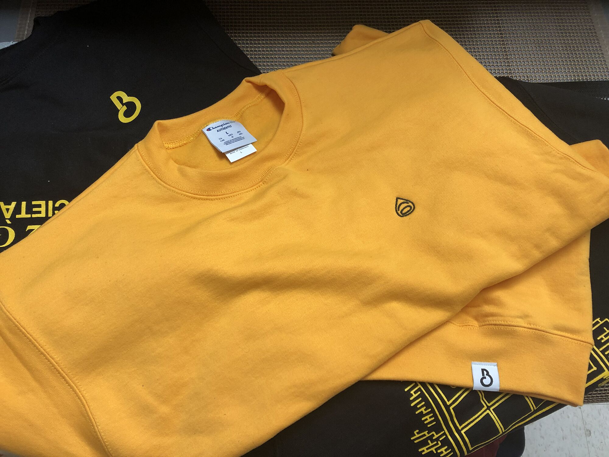 custom crewnecks for restaurant merch Toronto