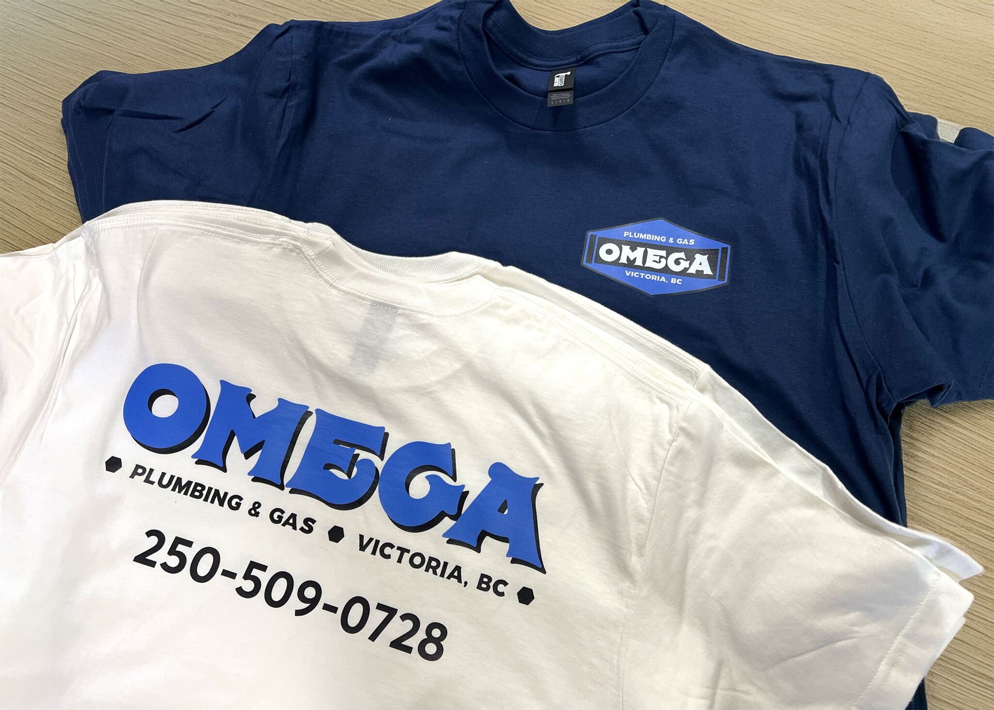 custom shirts with DTF for small business