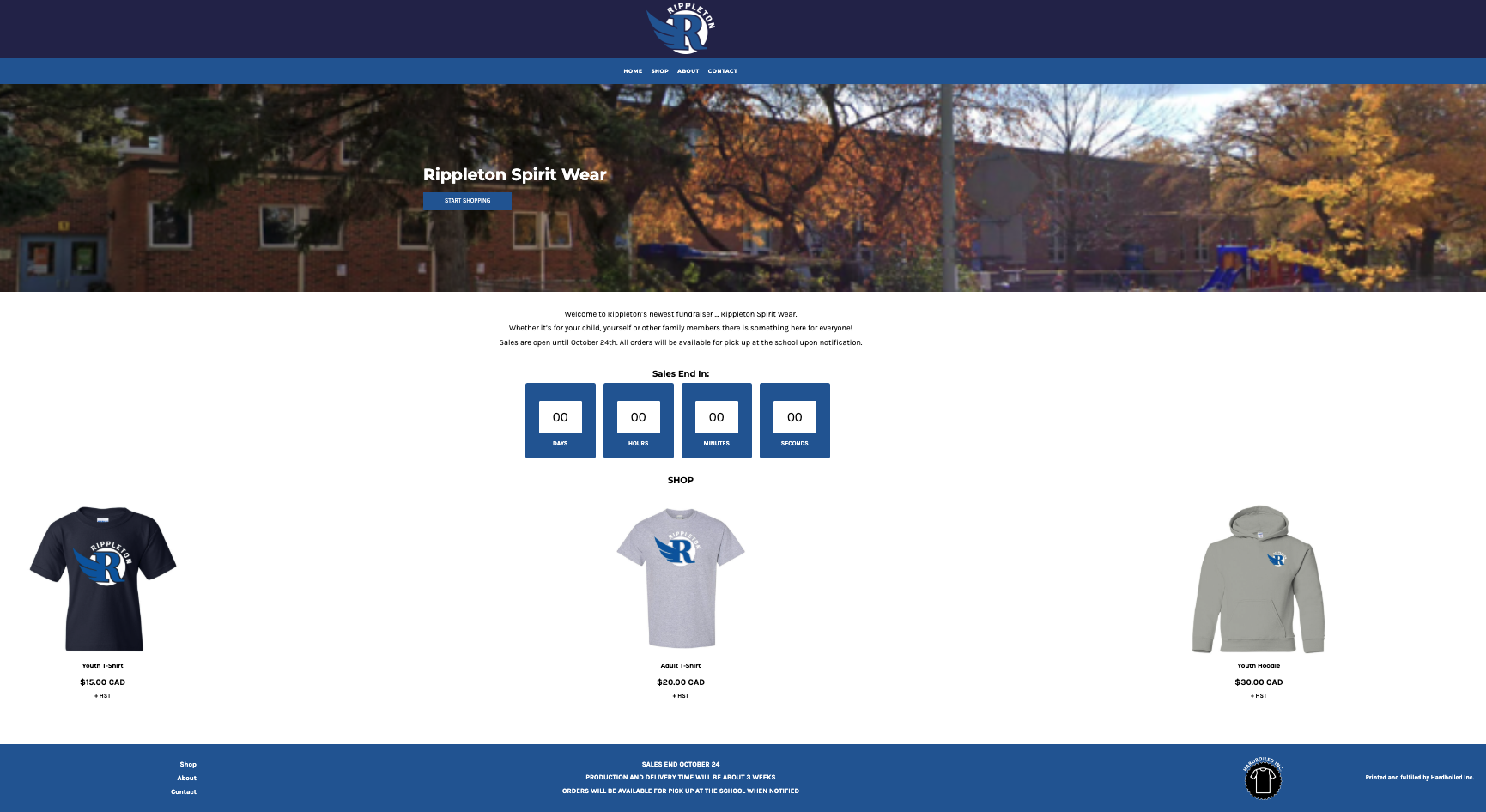 custom webstore for sports teams