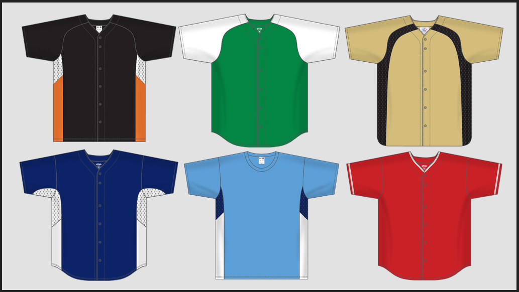 blank baseball jersey template