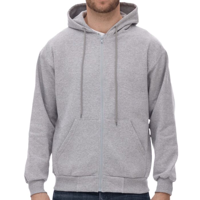 King Fashion Full-Zip Hooded Sweatshirt - KF9017 Thumbnail
