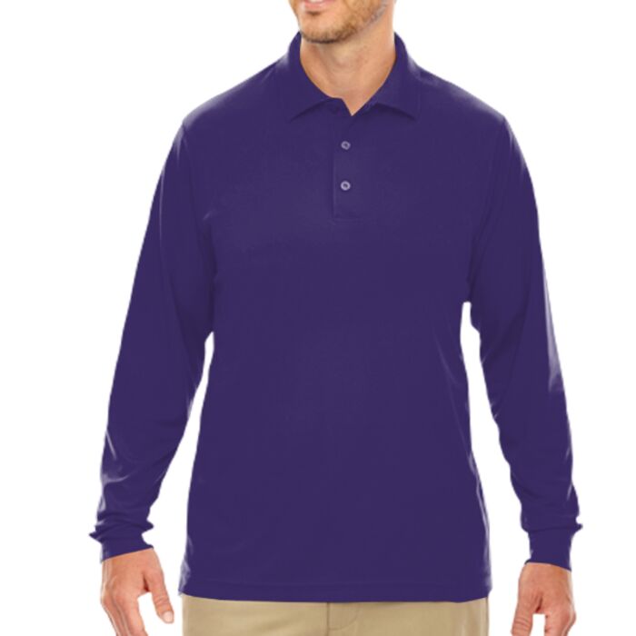 Men's Pinnacle Performance Long-Sleeve Piqué Polo - 88192 Thumbnail