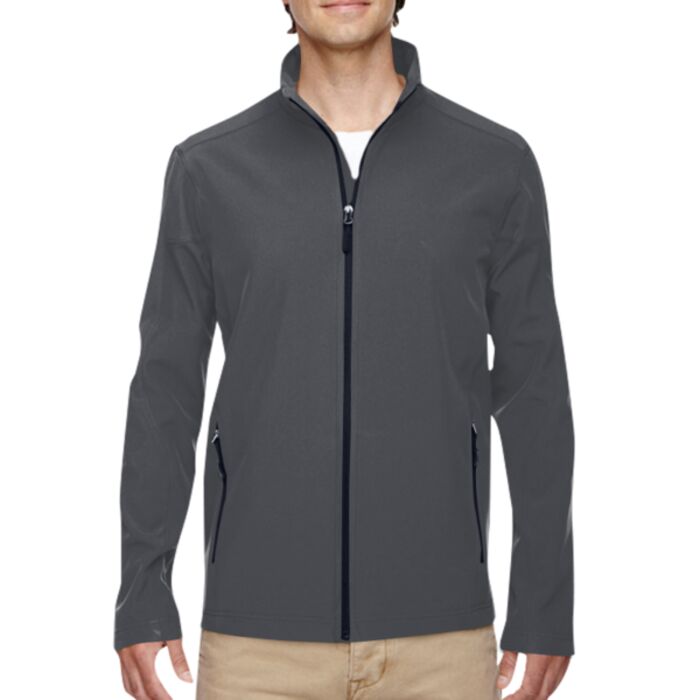 Core 365 Men's Cruise Two-Layer Fleece Bonded Soft Shell Jacket - 88184 Thumbnail