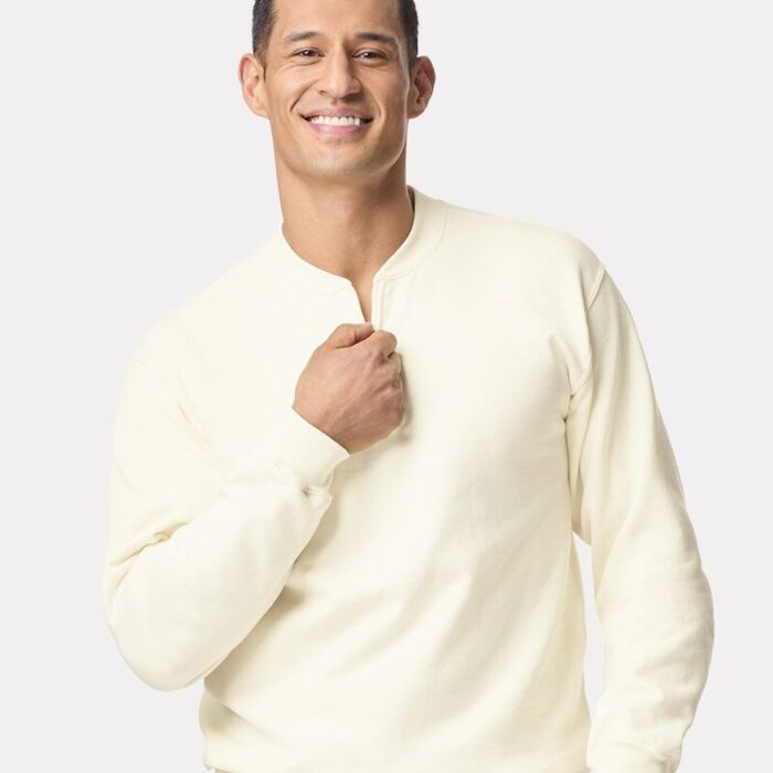 Softstyle® Midweight 1/4 Zip Sweatshirt Thumbnail