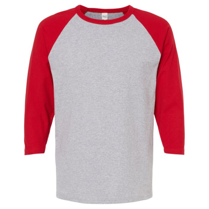 Raglan Three-Quarter Sleeve Baseball T-Shirt Thumbnail
