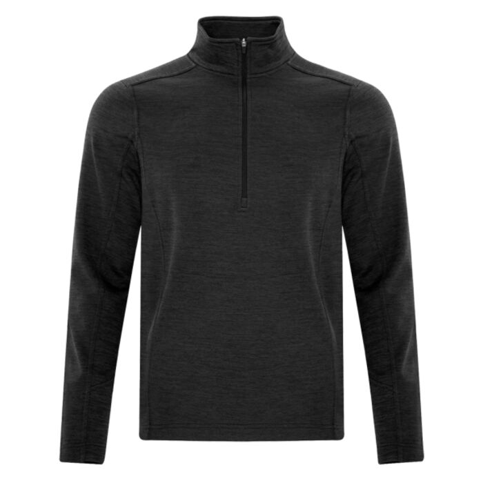ATC DYNAMIC HEATHER FLEECE 1/2 ZIP SWEATSHIRT. Thumbnail