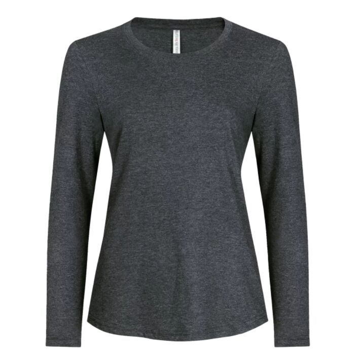 ATC EUROSPUN® RING SPUN LONG SLEEVE LADIES' TEE. Thumbnail