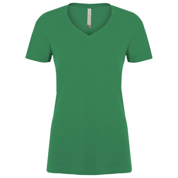 ATC EUROSPUN® RING SPUN V-NECK LADIES' TEE. Thumbnail
