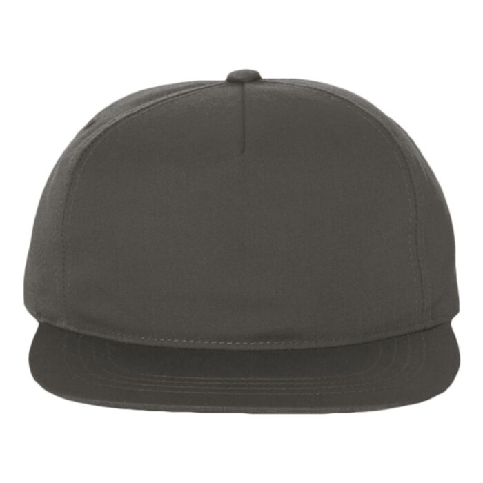 Lightly-Structured Five-Panel Snapback Cap Thumbnail